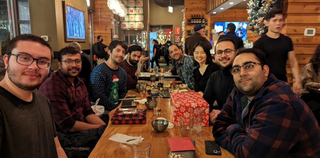 Group Holiday dinner